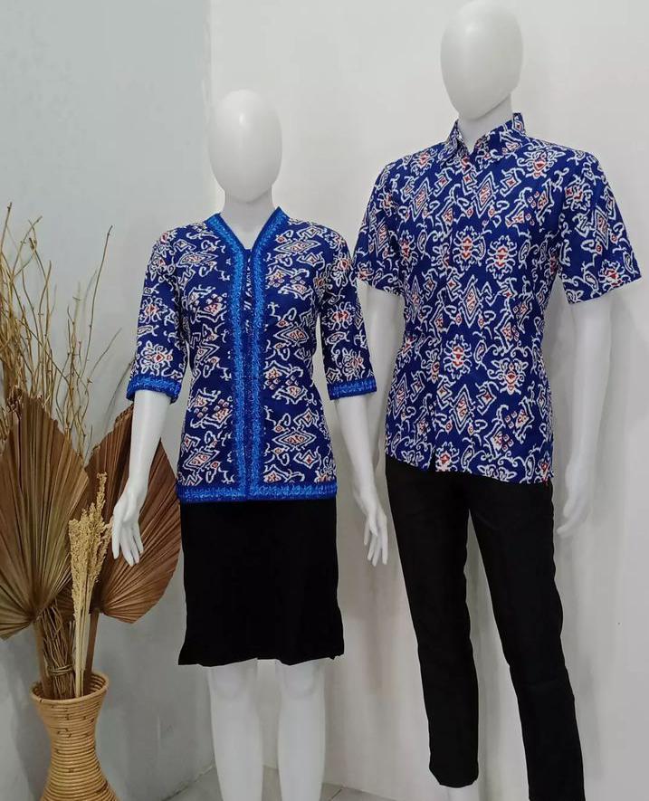 Batik Couple Biru